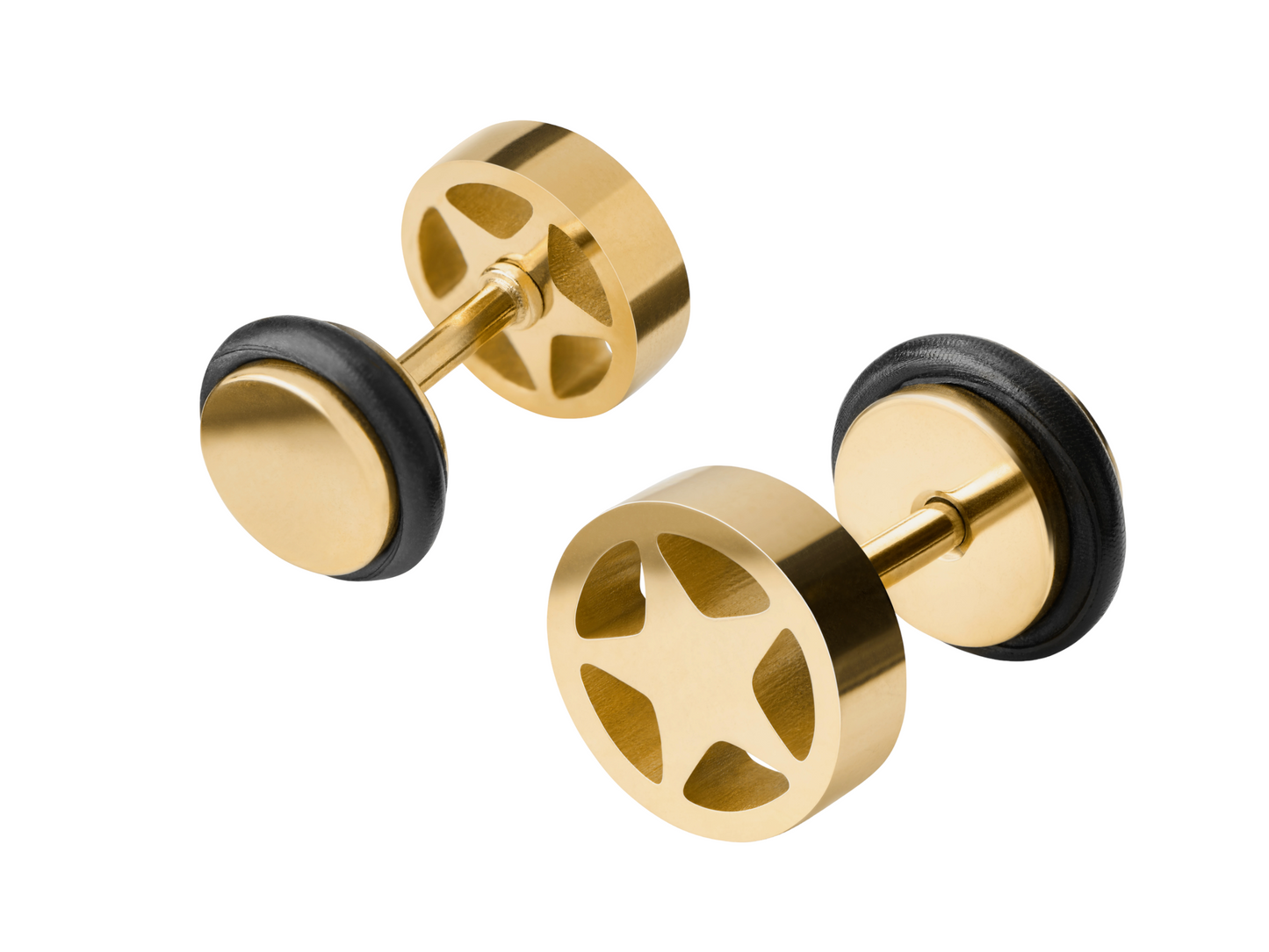 Stud Star Earrings Made With Stainless Steel MK Trendy