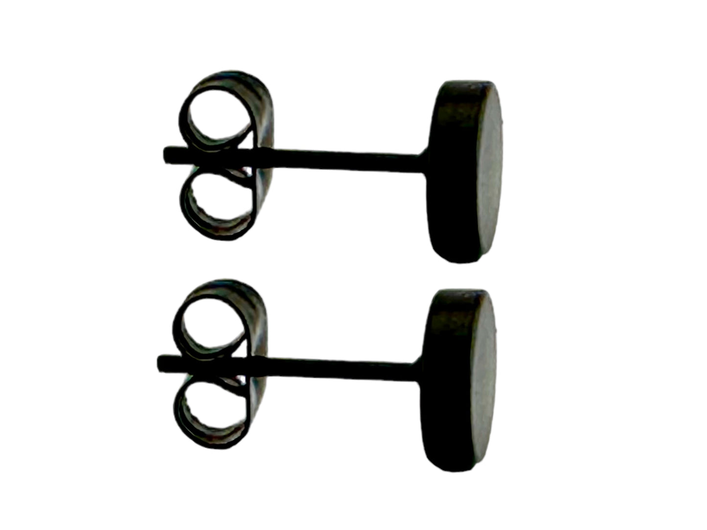 Black Stud Earrings KM Trendy