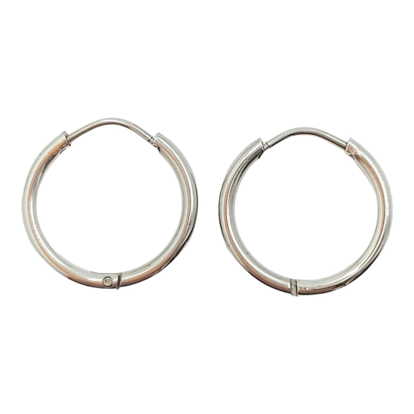 Small Thin Hoop Earrings 18K Gold Plated