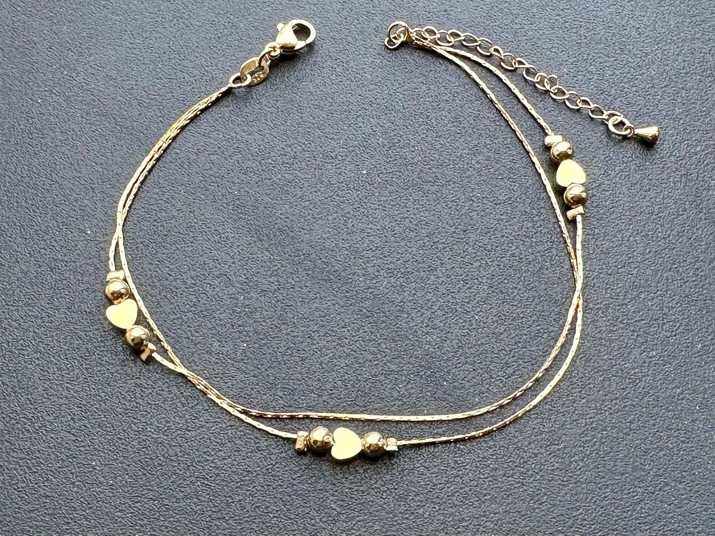 Sterling Silver/ Gold Anklet, Gold Anklet Bracelet, Gift for her Anklet. Birthday Gift, Boho Jewelry, Silver Anklet, Gold Anklet