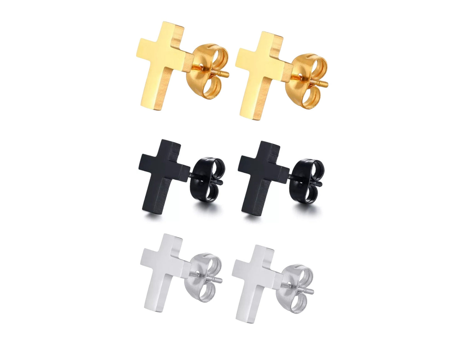 Cross Earrings