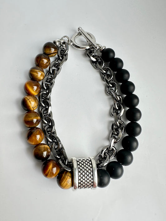 Tiger eye Bracelet Natural Beads