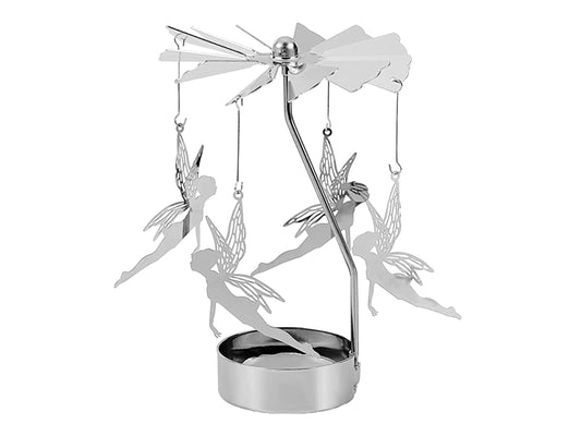 Fairy Rotary Carousel Spinning Tea light Candle Holder